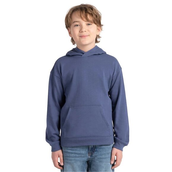 NEW Ecothreads Kids Unisex Hoodie | Blue - Picture 1 of 6